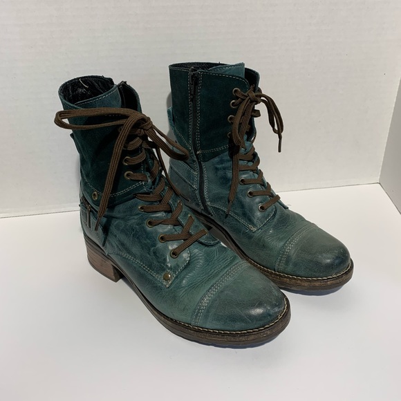 Taos Footwear Shoes - Taos Crave Teal Boots Size 40/10